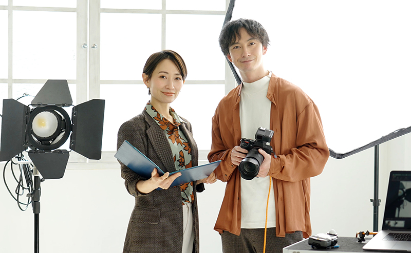 STEP4　写真撮影・プロフィール作成